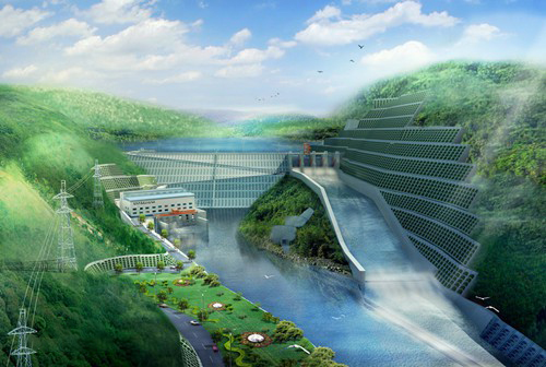 迪庆老挝南塔河1号水电站项目